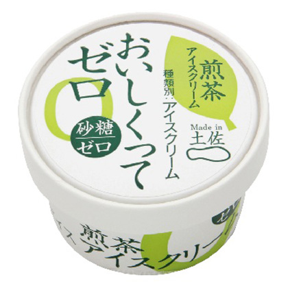 おいしくってゼロ煎茶アイス
